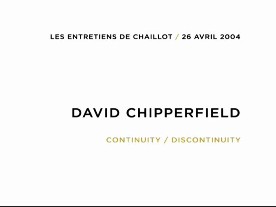 David Chipperfield