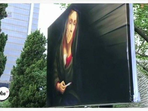 Une Vierge avec un test de grossesse fait scandale en Nouvelle-Zélande