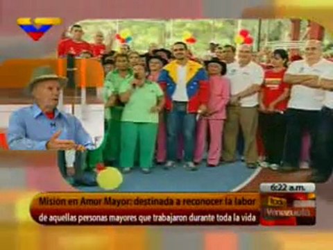 (VIDEO) Toda Venezuela Isis Ochoa ministra de Las Comunas y Mauro Gonzalez defensor de DDHH de Adultos Mayores 14.12 2011 1/3