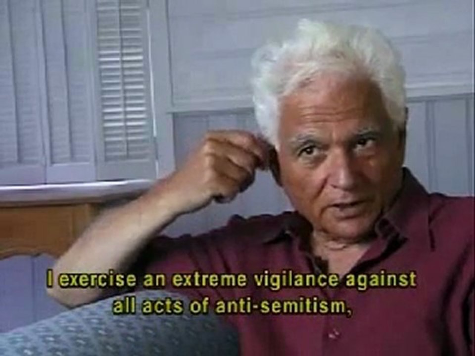Jacques Derrida's Early Experiences With Anti-Semitism