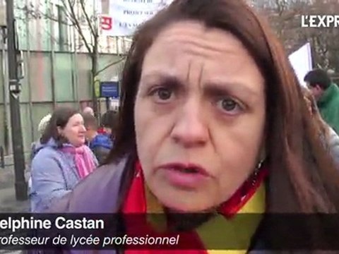 Manifestation enseignants