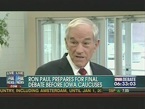 Ron Paul Pre Iowa Fox News Debate Interview With Megyn Kelly