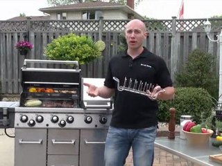 Broil King®'s Premium Rib Rack & Roast Support