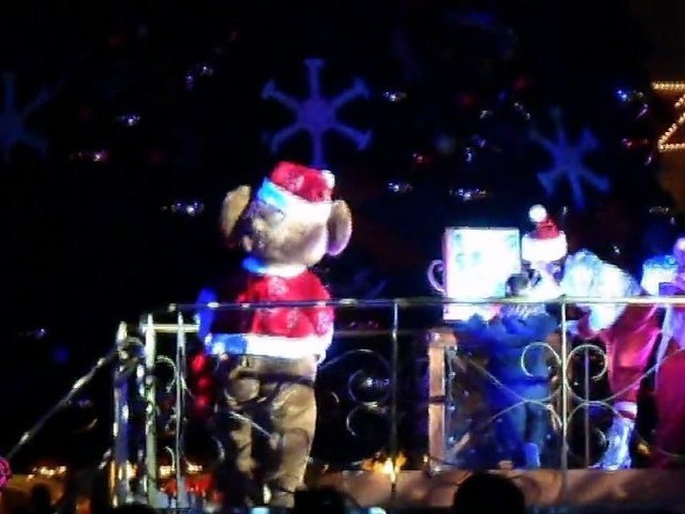 Cérémonie de l'illumination du sapin de Disneyland Resort Paris 2011 [HD]