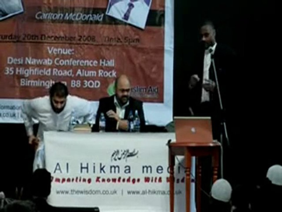 Is the Qur'an A Divine Revelation from God? ( Carlton's Opening Statement - 2 of 4 )