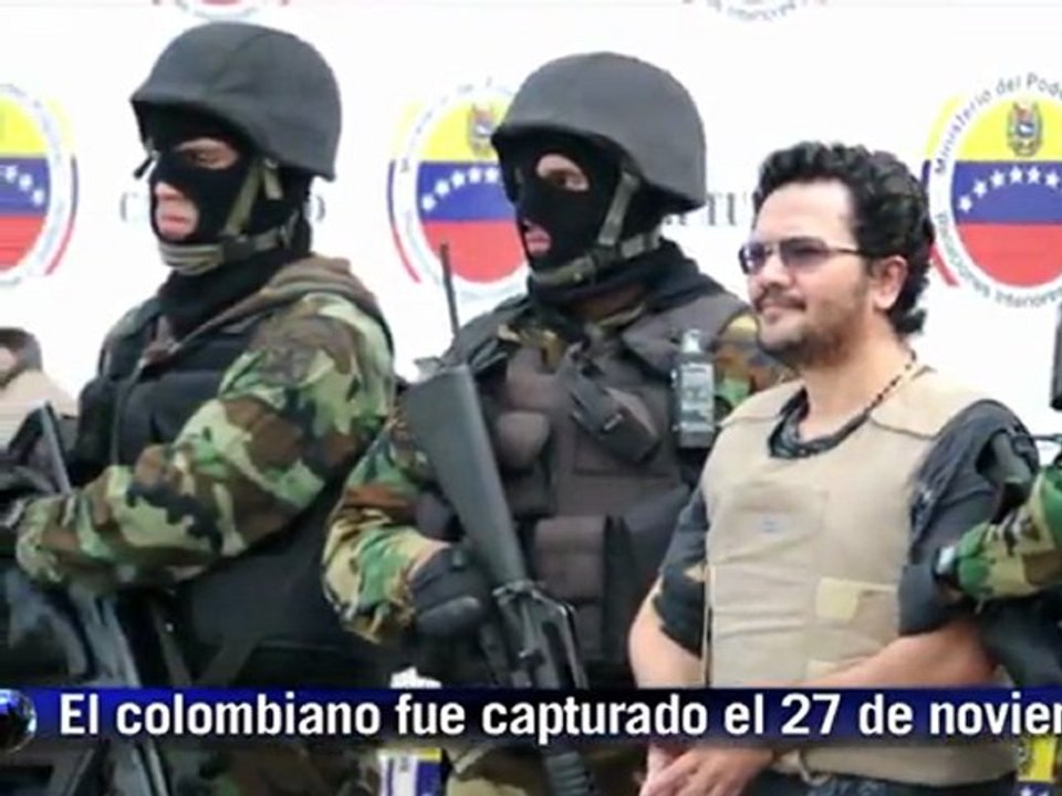 Venezuela extradita a narco colombiano