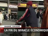 Téléjournal - La crise de la dette en Espagne
