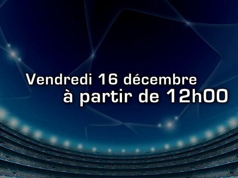 Le Tirage au sort des 8e de LdC, en direct sur Le Phocéen !