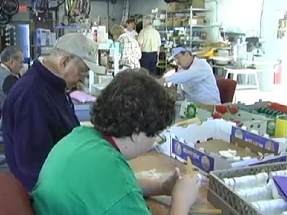 Santa's Toymakers at Church