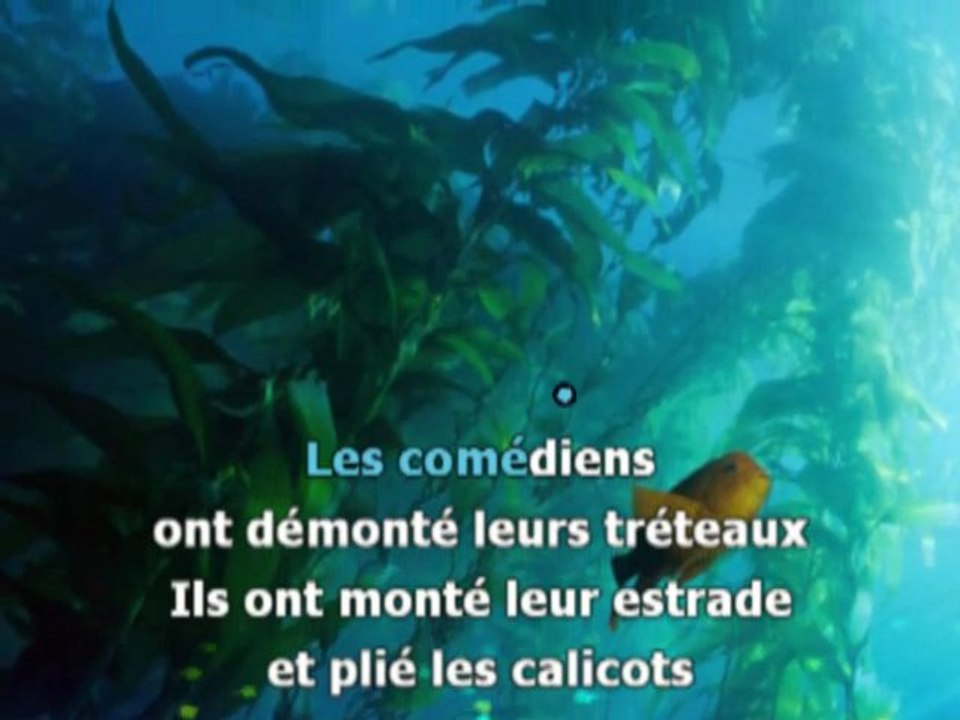 Les comédiens - Charles Aznavour