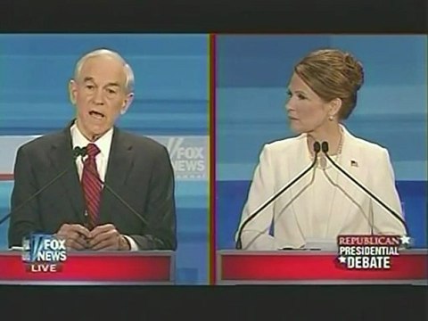 Ron Paul Highlights At The Fox News Iowa GOP Debate Part 2