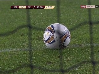 Удинезе отстоял ничью