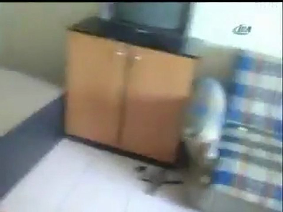 Canı pahasına depremi böyle görüntüledi