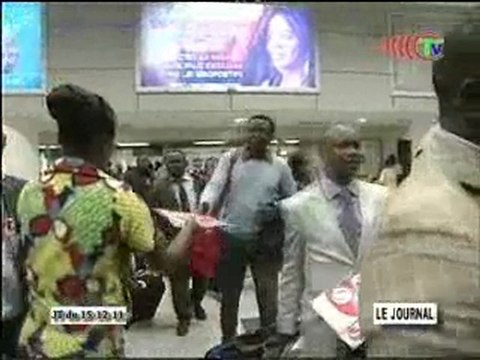 Arrivée à Brazzaville des professionnels de santé de la diaspora