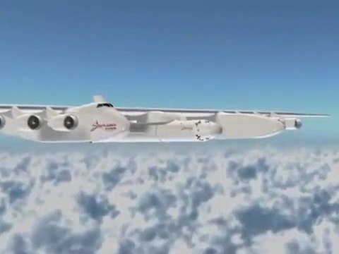 Stratolaunch, le nouvel avion lanceur de fusées