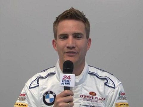 24 Heures du Mans 2011, interview de Dirk Werner pilote de la BMW M3 GT n°55