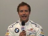 24 Heures du Mans 2011, interview de Andy Priault pilote de la BMW M3 GT n°56