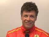 24 Heures du Mans 2011, interview de Michael Waltrip pilote de la Ferrari F458 Italia n°71