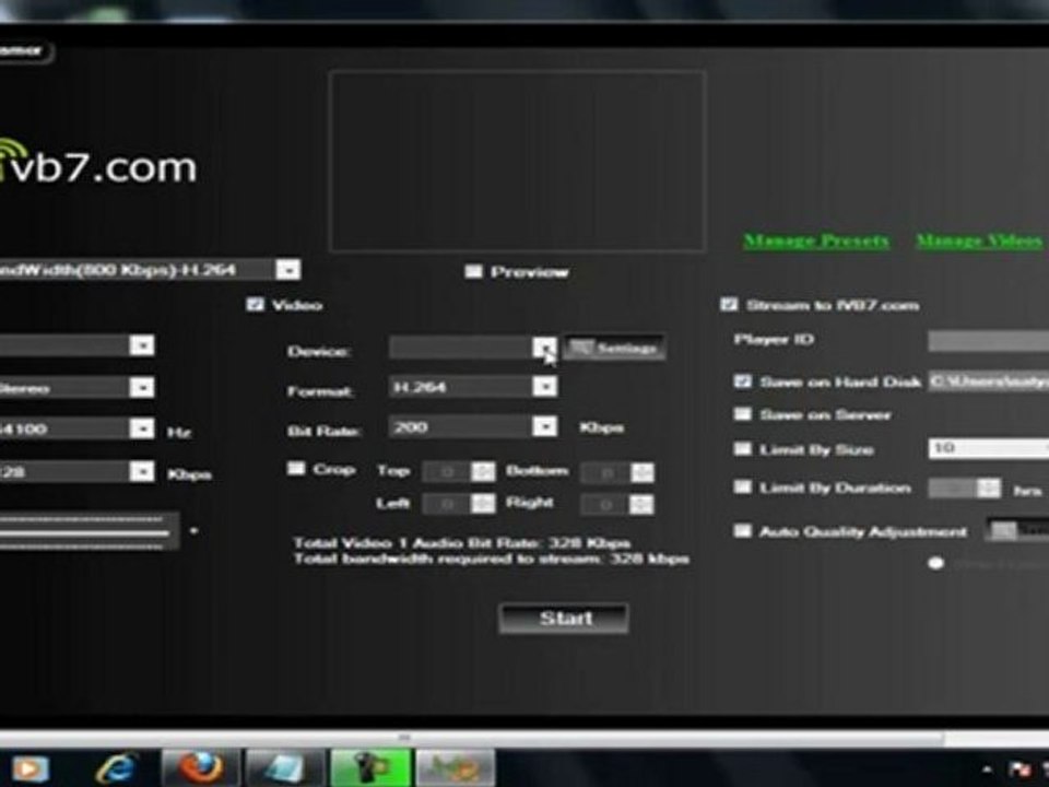 Webcasting Equipment