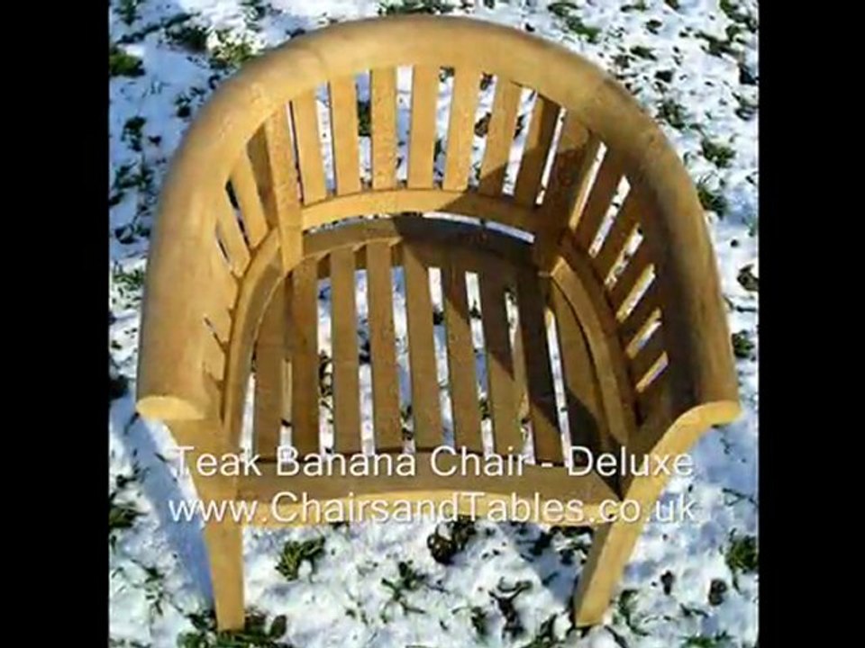 Banana Arm Chair - Deluxe from www.chairsandtables.co.uk