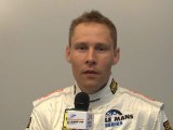 24 Heures du Mans 2011, interview de Allan Simonsen pilote de la Ferrari F458 Italia n°89