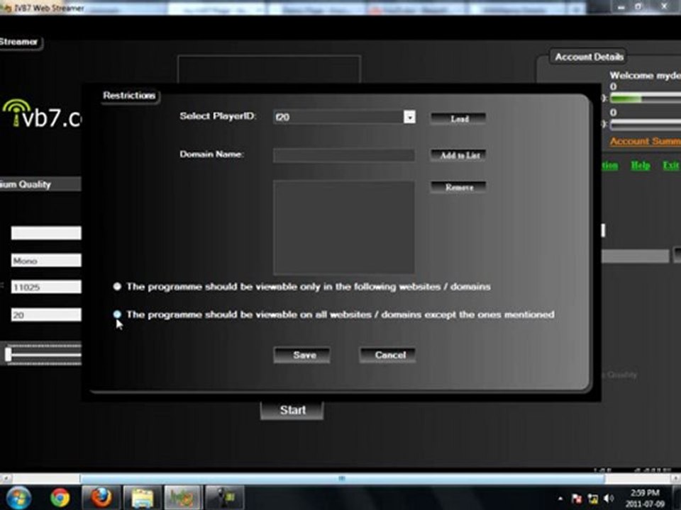 Webcasting