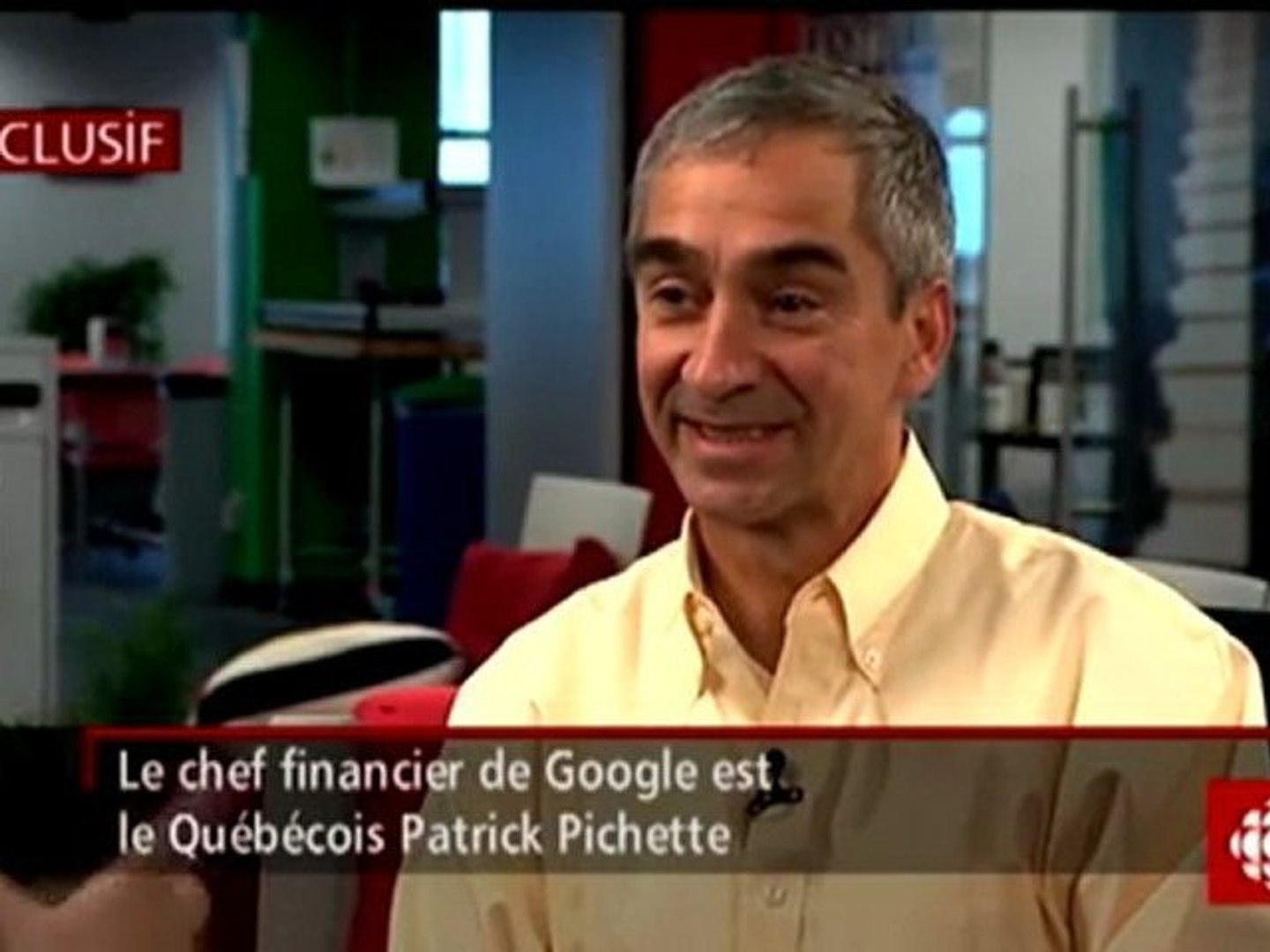 Gérald Fillion - Patrick Pichette, chef de la direction financière de  Google - Vidéo Dailymotion