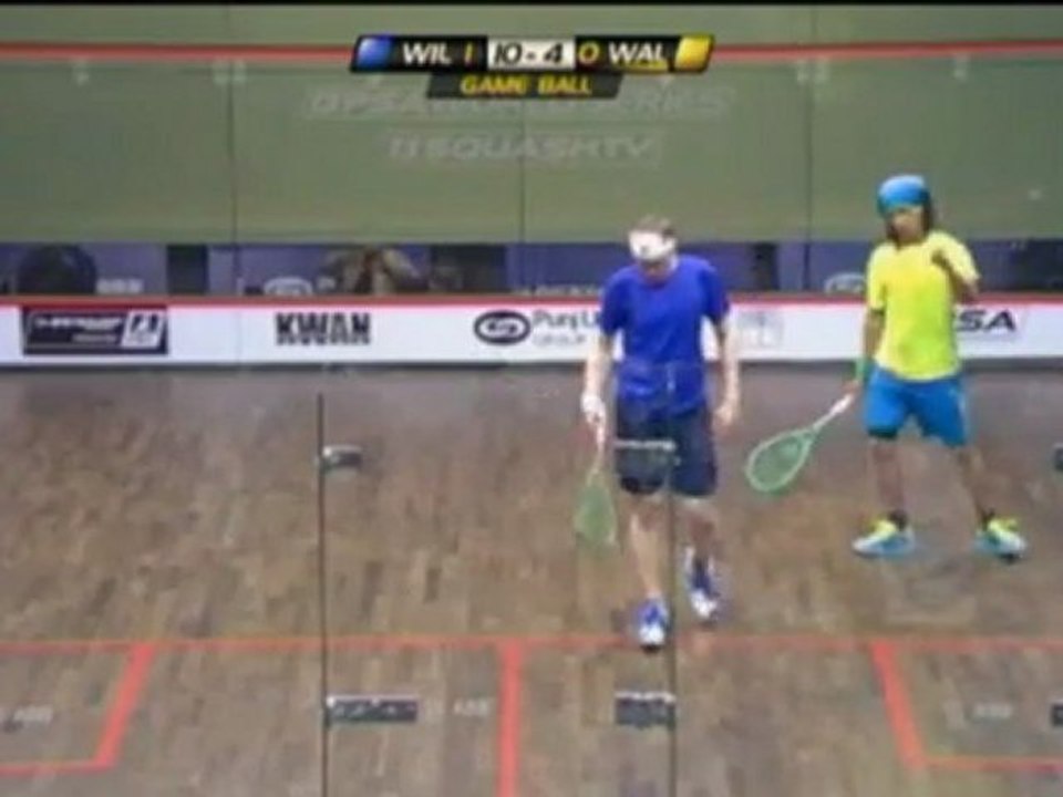 Squash - Willstrop im Viertelfinale