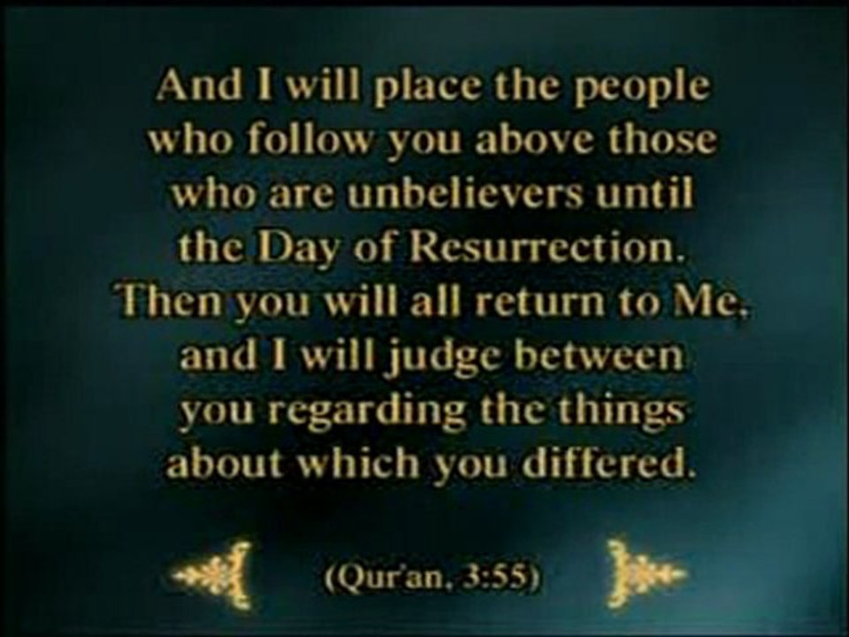 Jesus (pbuh) will return