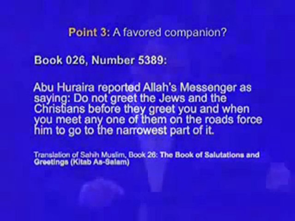 Can Muslims and Christians be Friends? ( Pastor Safa's Opening Statement  - 2 of 4 )