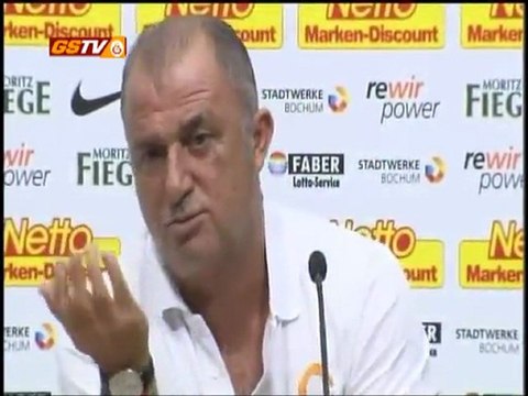 GS - Inter Maç Sonu Fatih Terim Röportaj