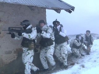 Exercice étoile verte des groupes de commandos montagne (GCM)