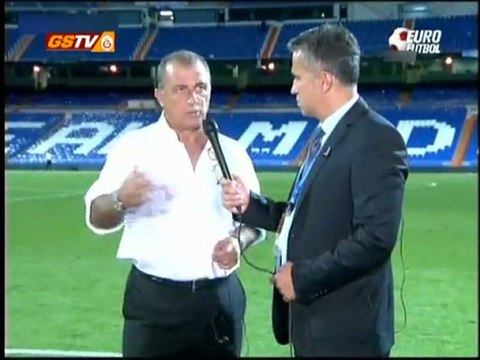 Real Madrid - GS Fatih Terim Röportaj