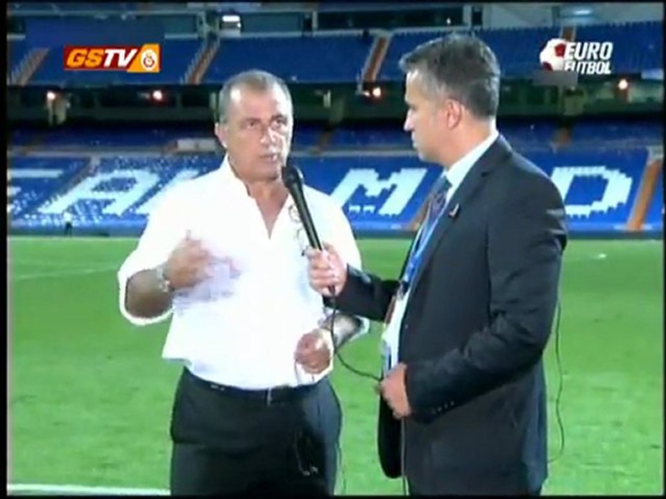 Real Madrid - GS Fatih Terim Röportaj
