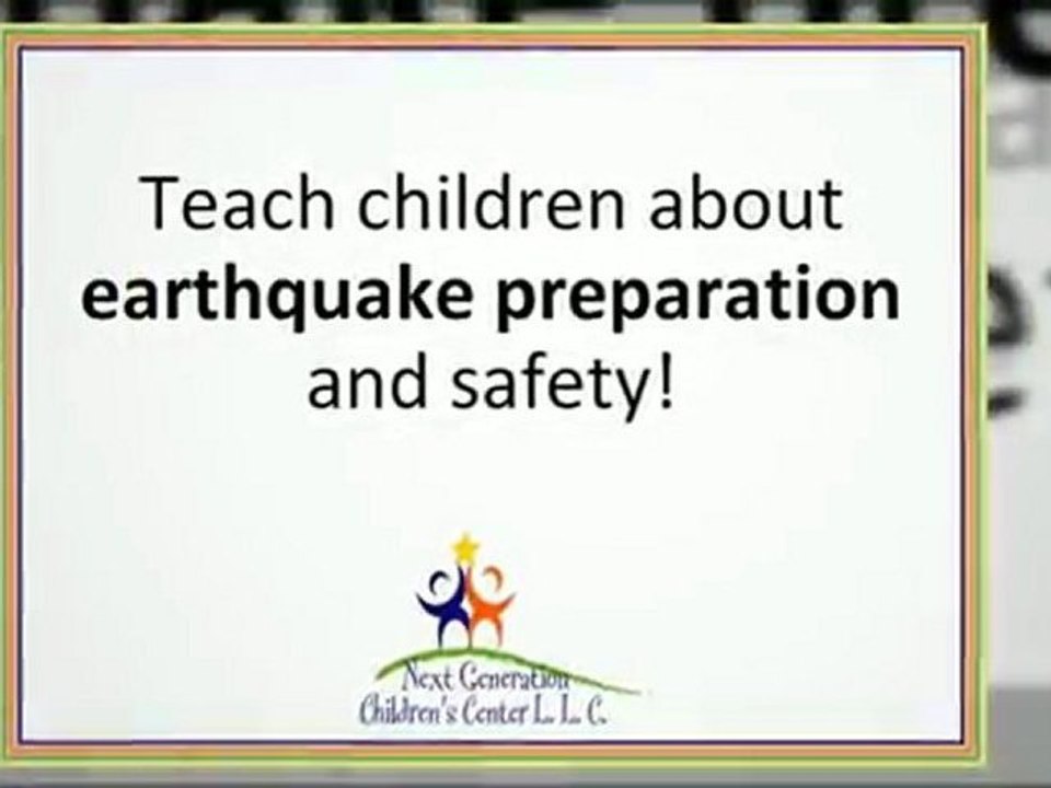 How Does a Daycare Center Prepare for Earthquakes?