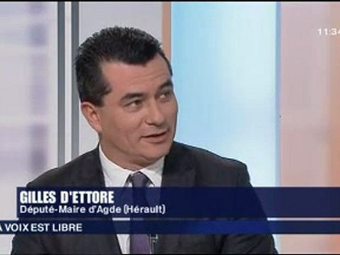 Gilles D'ETTORE invité de l'émission LA VOIX EST LIBRE du 26 Novembre 2011 – France 3 SUD