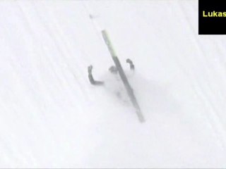 Ski jumping - Schlierenzauer 130m - crash - Engelberg K125 2011 + results