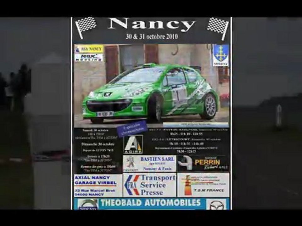 Rallye de Nancy 2010 2ème partie