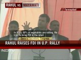 Retail FDI would have helped farmers: Rahul Gandhi