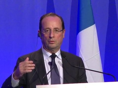 Point presse de François Hollande à Rome