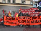 Corteo contro Governo Monti e Marchionne - Napoli 15 Dicembre