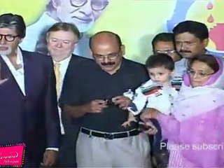 Legend Amitabh Bachchan @ Polio Campaign