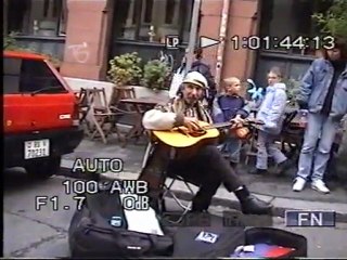 Leo Gillespie-Street pitch on the Spalenberg in Basel