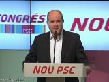 PSOE traslada apoyo para renovación del PSC