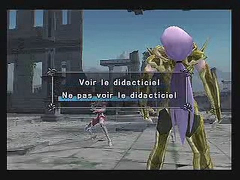 Les Chevaliers du Zodiaque (PS2) - Mise en scène