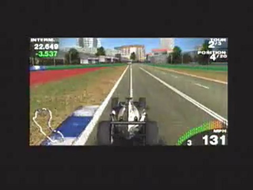 F1 Grand Prix (PSP) - Grand Prix d'Australie.