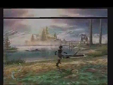 Grandia 3 (PS2) - Balade dans les bois, direction le temple