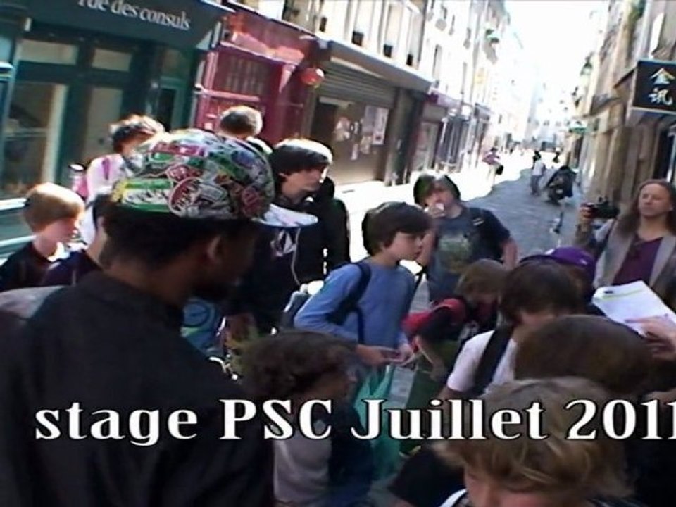 stage STREET juillet 2011