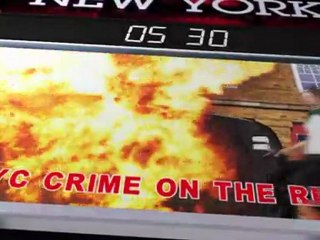New York's crime rate may be on the rise for the first time in decades.