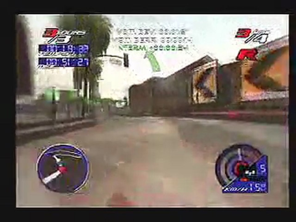 Juiced (PS2) - Une course.